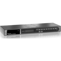 Level One LevelOne KVM-1631 (KVM) tastatūras/video/peļu pārslēgšanas mehānisms Statņa montāža Melns