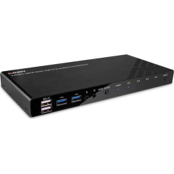 Lindy KVM Switch HDMI 4K60,USB3.0 & Audio 4Port