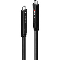 Lindy 15m USB 3.2 Gen 2 & DP 1.4 Typ C Hybridkabel