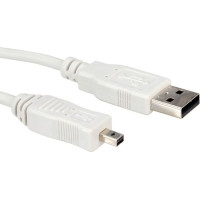 ROLINE USB 2.0 Cable, Type A - Fuji Mini 1.8 m