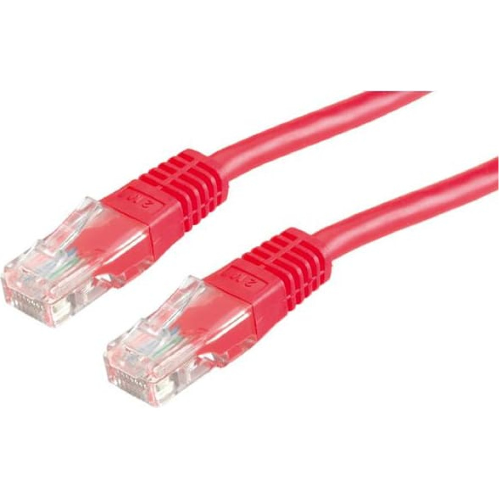 UTP kabelis kat.5e, sarkans, 15m, Roline