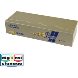 VALUE VGA Video Splitter, 8-way, 250MHz