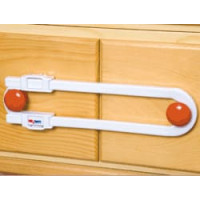 Long Cabinet Lock 2 unidades Heat Sealed Blister PTCHILD 51064