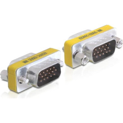 Delock Adapter Gender Changer  VGA  male-male