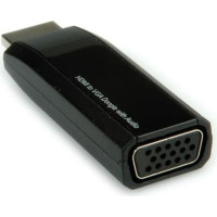 Adapteris HDMI M -> VGA F + Audio, Roline