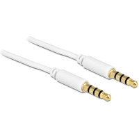 Delock Cable Stereo Jack 3.5 mm 4 pin male > male 2 m