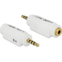 Delock Adapter 3.5 mm 4 pin Stereo jack male > 3.5 mm 4 pin Stereo jack female (changes pin assignment)