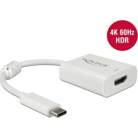 Delock USB Type-C™ Adapter zu HDMI (DP Alt Mode) 4K 60 Hz mit HDR Funktion