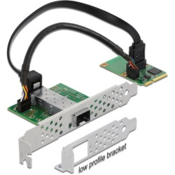 Delock Mini PCIe I/O PCIe full size 1 x SFP Gigabit LAN