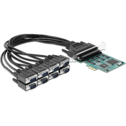 Delock PCI Express x1 Card to 8 x Serial RS-232