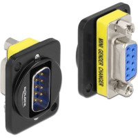 Delock D-Type Module DB9 plug to DB9 female