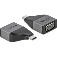 Delock USB Type-C™ Adapter to VGA (DP Alt Mode) 1080p – compact design