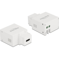 Delock Keystone Module USB Type-C™ Charging Port 2.1 A white