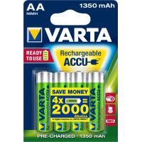 Varta Akku RECHARGE Power    AA  HR6  1350mAh           4St.
