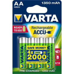 Varta Akku RECHARGE Power    AA  HR6  1350mAh           4St.