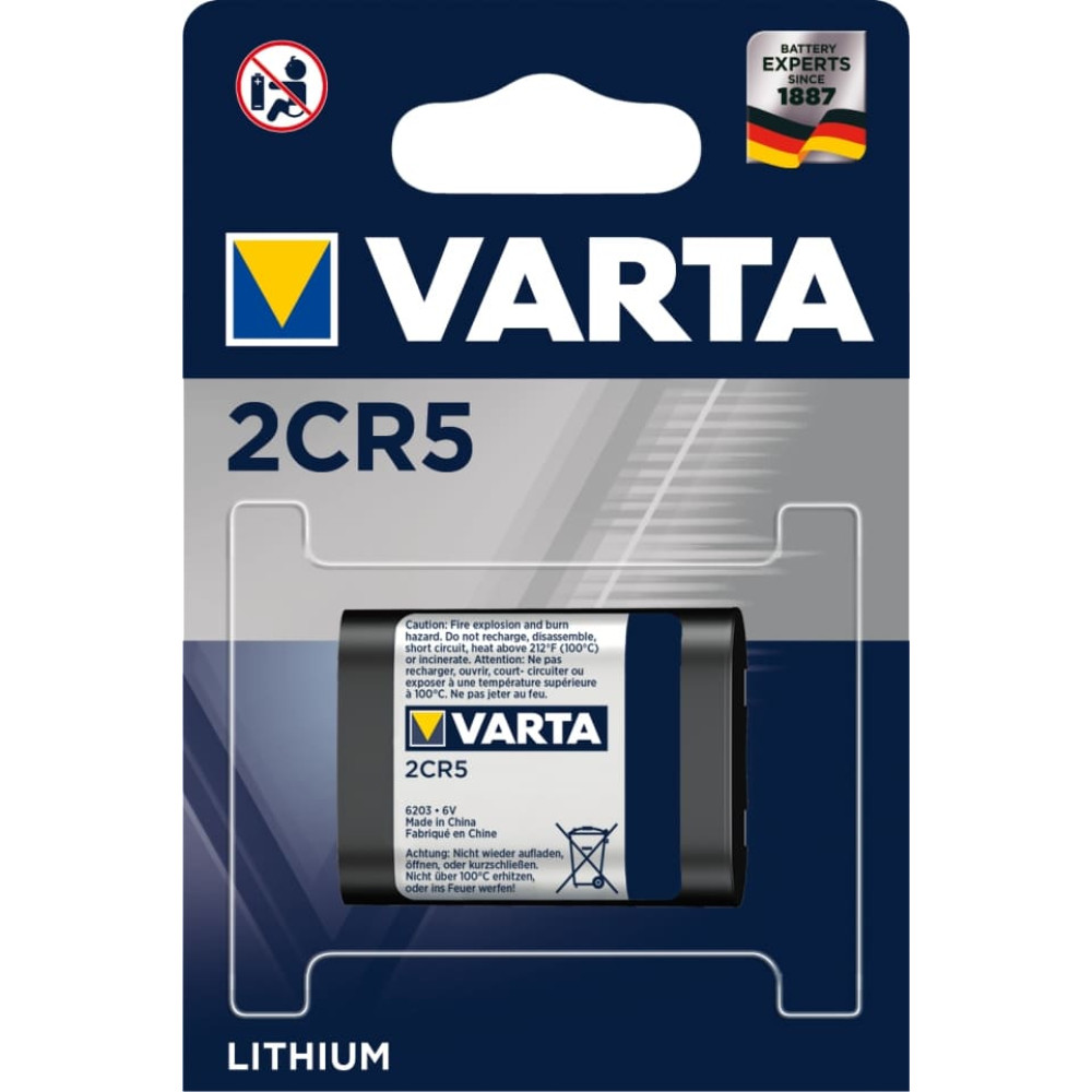 Varta Batterie Photo Lithium 2CR5                       1St.