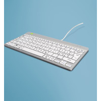 R-Go Tools R-Go Tastatur Compact Break ND-Layout Kabel            weiß