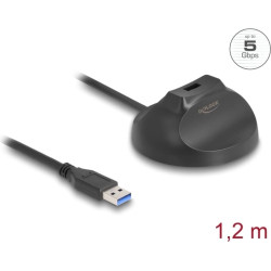 Delock Magnetic base USB Type-A 5 Gbps Docking Cable 1.2 m