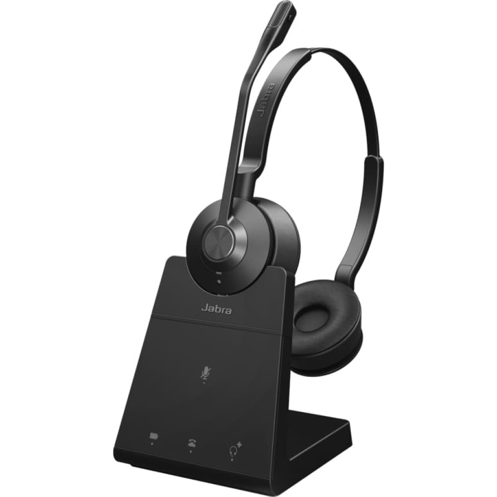 Jabra Engage 45 SE Austiņas Bezvadu Birojs / zvanu centrs Melns