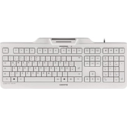 Cherry TAS KC 1000 SC Corded CH-Layout weiß/grau Smartcard