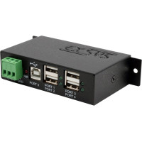Exsys EX-1163HMS USB 2.0 Hub Metall 4-Port