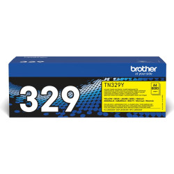 Brother TN-329Y tonera kārtridžs 1 pcs Oriģināls Dzeltens