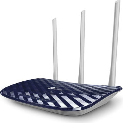 Tp-Link AC750 bezvadu rūteris Ātrais Ethernet Divkāršā frekvenču josla (2.4 GHz / 5 GHz) Melns, Balts