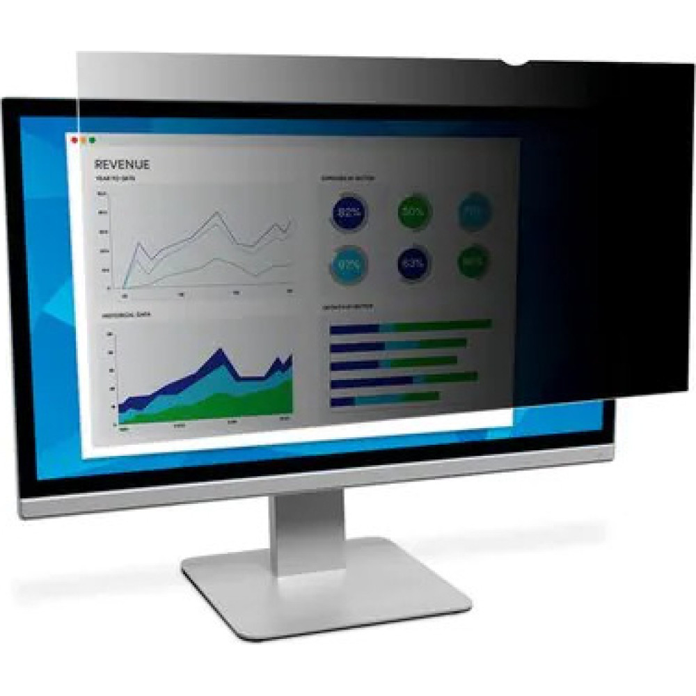 3M PF490W3E monitoru pretatspīduma & privātuma filtrs 124,5 cm (49") Monitors Bezrāmja displeja privātuma filtrs