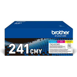Brother TN-241CMY tonera kārtridžs 3 pcs Oriģināls Tirkīzzils, Fuksīns, Dzeltens
