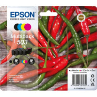 Epson 503 tintes kārtridžs 4 pcs Oriģināls Standarta produktivitāte Melns, Tirkīzzils, Fuksīns, Dzeltens