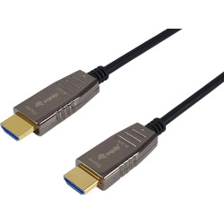 Equip 119455 HDMI kabelis 50 m HDMI Type A (Standard) Melns