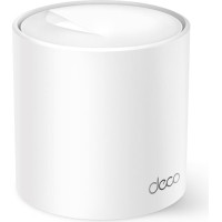 Tp-Link Deco X10 Divkāršā frekvenču josla (2.4 GHz / 5 GHz) Wi-Fi 6 (802.11ax) Balts 2 Iekšējs