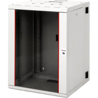 Equip EPM-16-6060-G-CXAA statnis 16U Pie sienas stiprināms statīvs Gaiši Pelēks