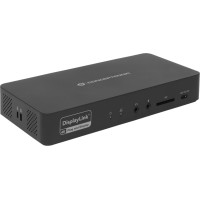 Conceptronic DONN31B dokstacija Vadu USB 3.2 Gen 2 (3.1 Gen 2) Type-C Melns