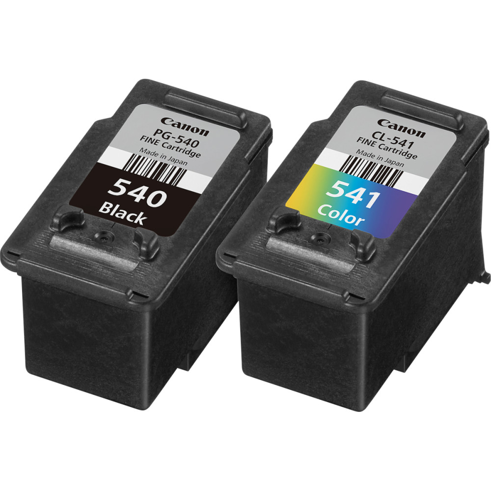 Canon PG-540/CL-541 tintes kārtridžs 2 pcs Oriģināls Standarta produktivitāte Melns, Tirkīzzils, Fuksīns, Dzeltens