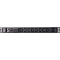 Aten PE0209SG 1U 9 Port Basic PDU 8x C13 1x C19 16A