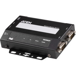 Aten SN3002P 2-Port RS-232 Secure Device Server PoE