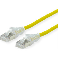 Dätwyler DÄTWYLER Patchkabel Kat.6A (Class EA) S/FTP, CU 7702 flex LSOH, AMP v2, gelb, 15 m