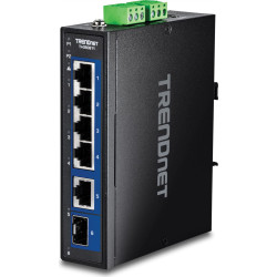 Trendnet 6-Port Industr. 2.5G DIN-Rail Switch with 10G Ports