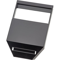 Bachmann DESK2 cable guide RAL9005, painted black