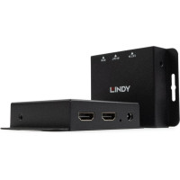 Lindy 38509 AV pagarinātājs Audio/video raidītājs un uztvērējs Melns