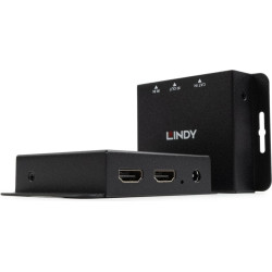 Lindy 38509 AV pagarinātājs Audio/video raidītājs un uztvērējs Melns
