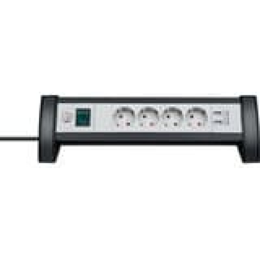 Brennenstuhl Steckdosenleiste  OfficeLine 4x sw/grau 1.8m