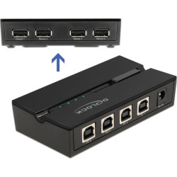 Delock USB 2.0 Switch 4 PC to 4 devices