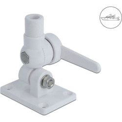 Delock Base for marine radio antenna with tilt joint ABS