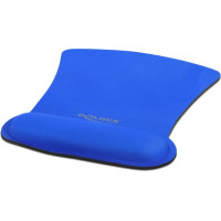 Ergonomisks paliktnis ar atbalstu, zils, 255 x 207 mm Delock