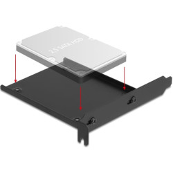 Delock Installation frame for 1 x 2.5″ HDD into the PC slot
