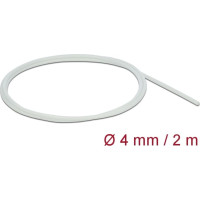 Delock Fiberglass Sleeving 2 m x 4 mm white