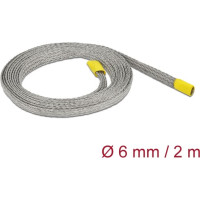 Delock Braided sleeve for EMC shielding stretchable 2 m x 6 mm