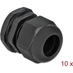 Delock Cable Gland PG21 10 pieces black